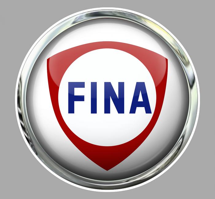 Sticker FINA : Couleur Course