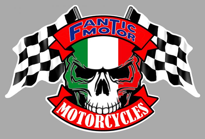 Sticker FANTIC MOTOR : Couleur Course