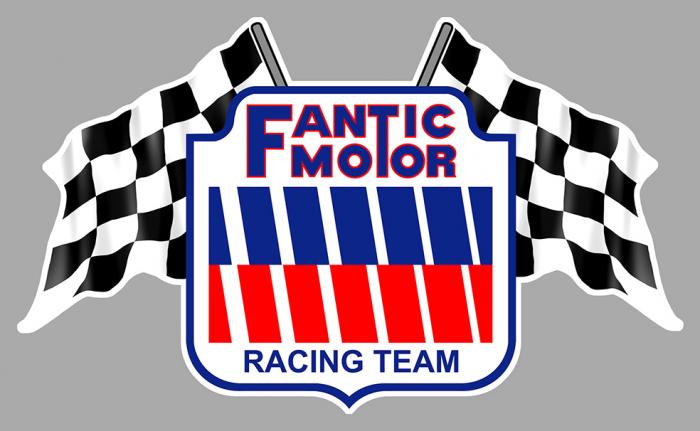 Sticker FANTIC MOTOR : Couleur Course