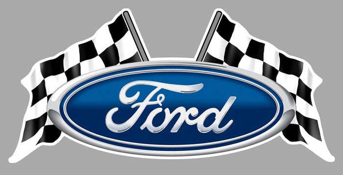 Sticker FORD  : Couleur Course