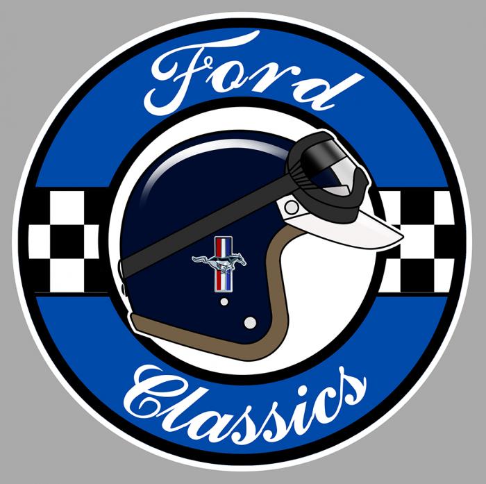 Sticker FORD CLASSICS : Couleur Course