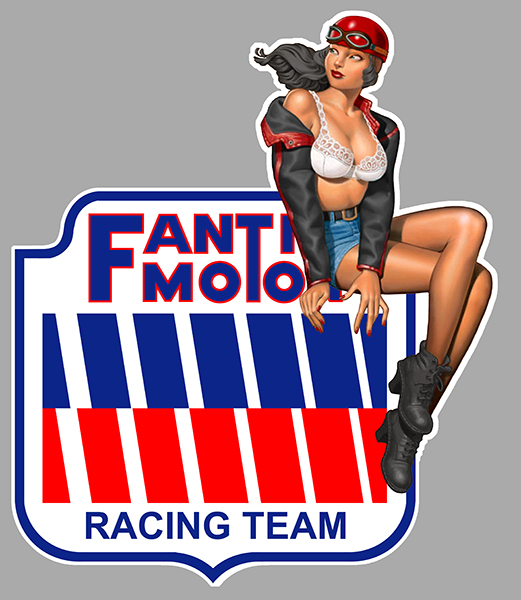 Sticker PINUP FANTIC MOTOR : Couleur Course