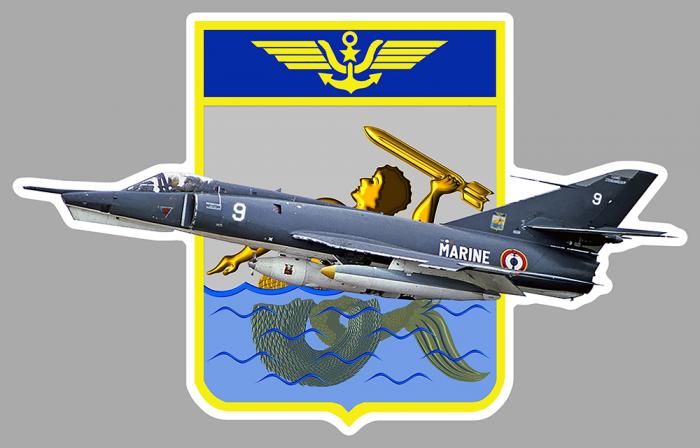 Sticker FLOTTILLE 15F ETENDARD : Couleur Course