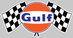 Sticker GULF GA015 : Couleur Course