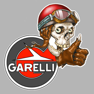 Sticker GARELLI : Couleur Course