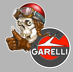 Sticker GARELLI : Couleur Course