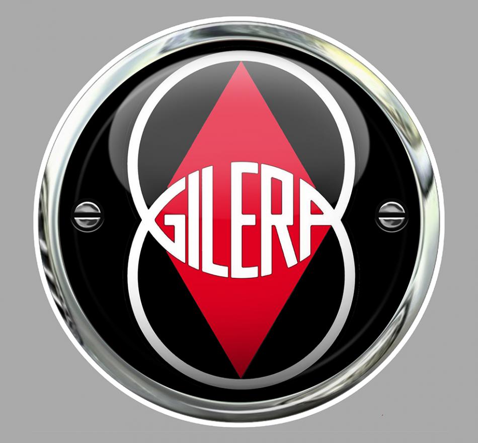 Sticker GILERA : Couleur Course