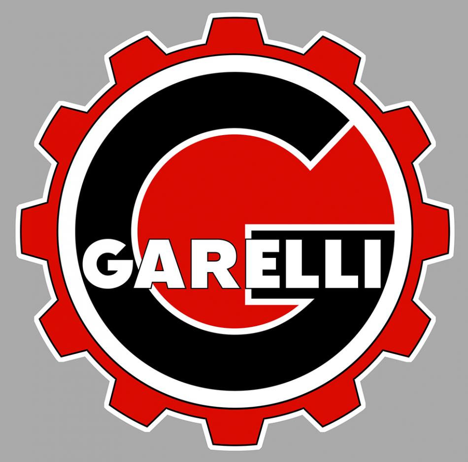 Sticker GARELLI : Couleur Course