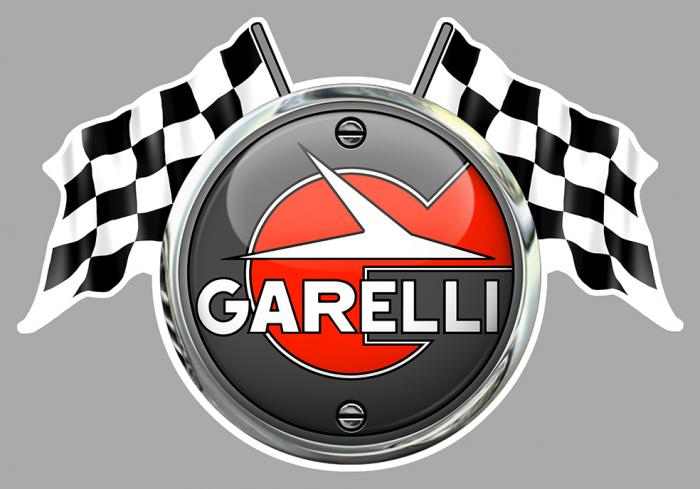 Sticker GARELLI : Couleur Course