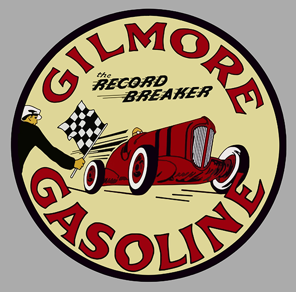 Sticker GILMORE GASOLINE : Couleur Course