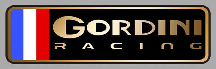 Sticker GORDINI RACING : Couleur Course