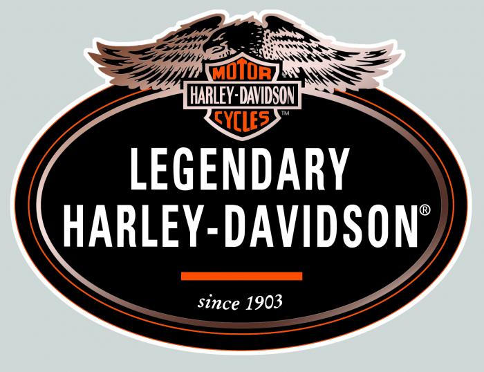 Sticker HARLEY DAVIDSON : Couleur Course