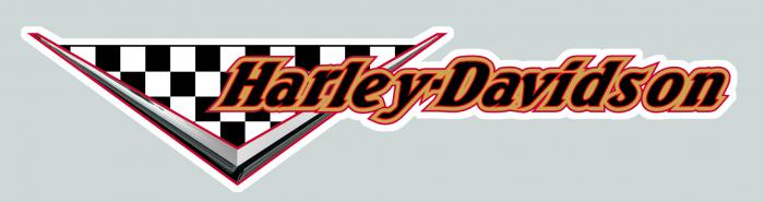 Sticker HARLEY DAVIDSON : Couleur Course