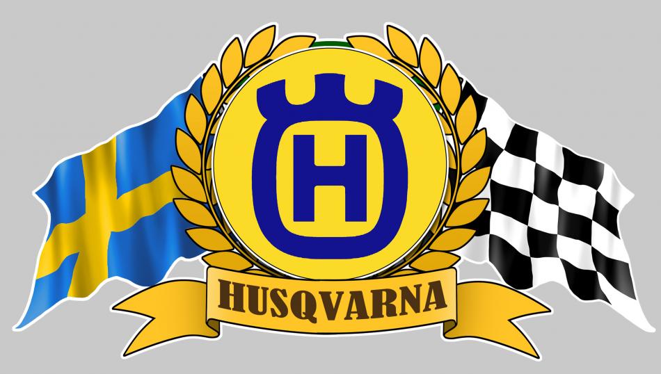 Sticker HUSQVARNA : Couleur Course