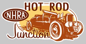 Sticker HOT ROD NHRA : Couleur Course