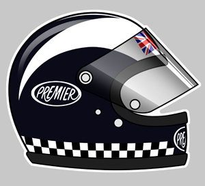 Sticker PHIL READ : Couleur Course