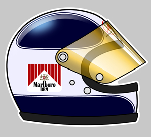 Sticker J.P. BELTOISE : Couleur Course