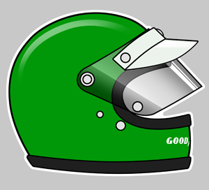 Sticker HENRI PESCAROLO : Couleur Course