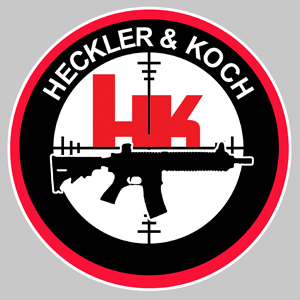 Sticker HK HECKLER & KOCH : Couleur Course