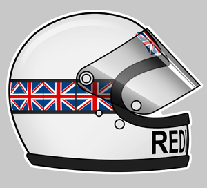 Sticker BRIAN REDMAN  : Couleur Course