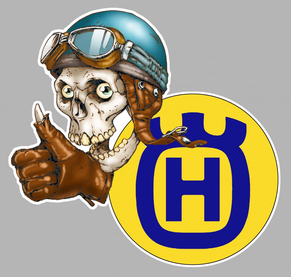 Sticker HUSQVARNA : Couleur Course