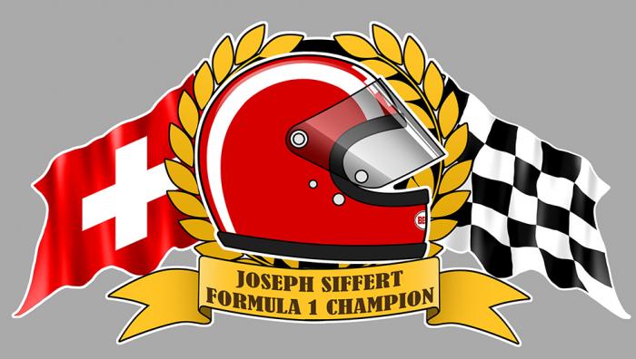 Sticker JOSEPH SIFFERT : Couleur Course