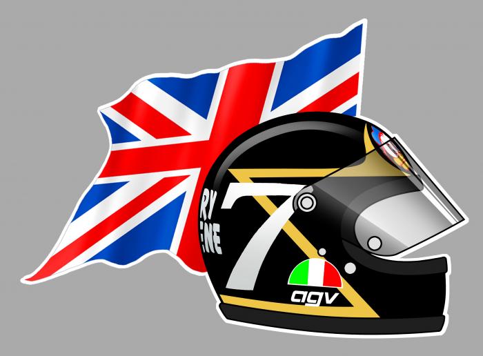 Sticker BARRY SHEENE  : Couleur Course