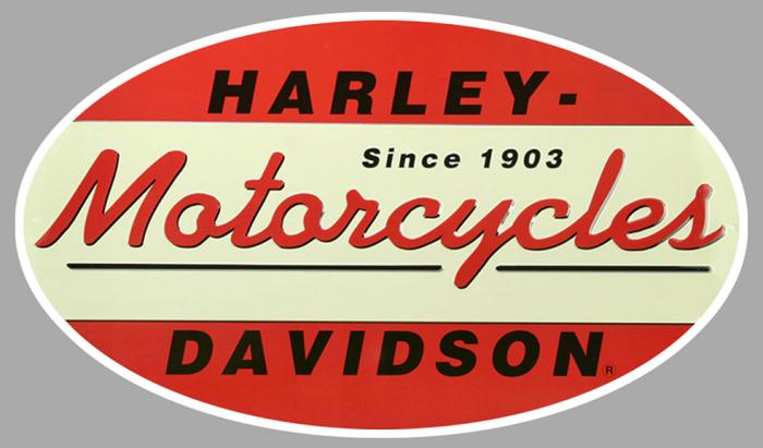 Sticker HARLEY DAVIDSON : Couleur Course