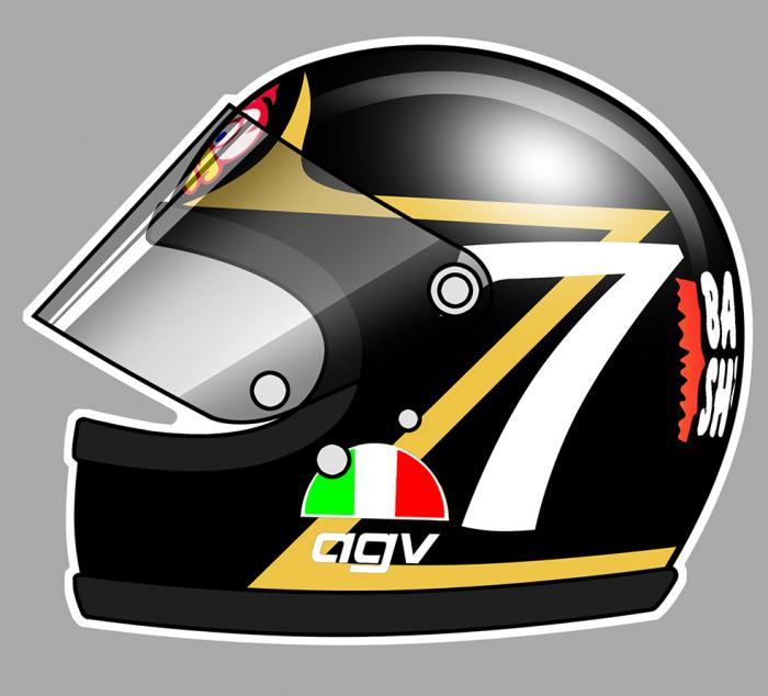 Sticker BARRY SHEENE  : Couleur Course