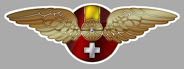 Sticker HISPANO SUIZA : Couleur Course