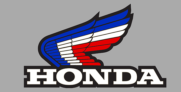 Sticker HONDA FRANCE : Couleur Course