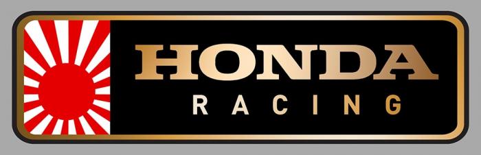 Sticker HONDA RACING : Couleur Course