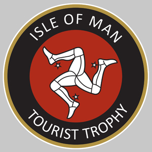 Sticker ISLE OF MAN TOURIST TROPHY TT : Couleur Course