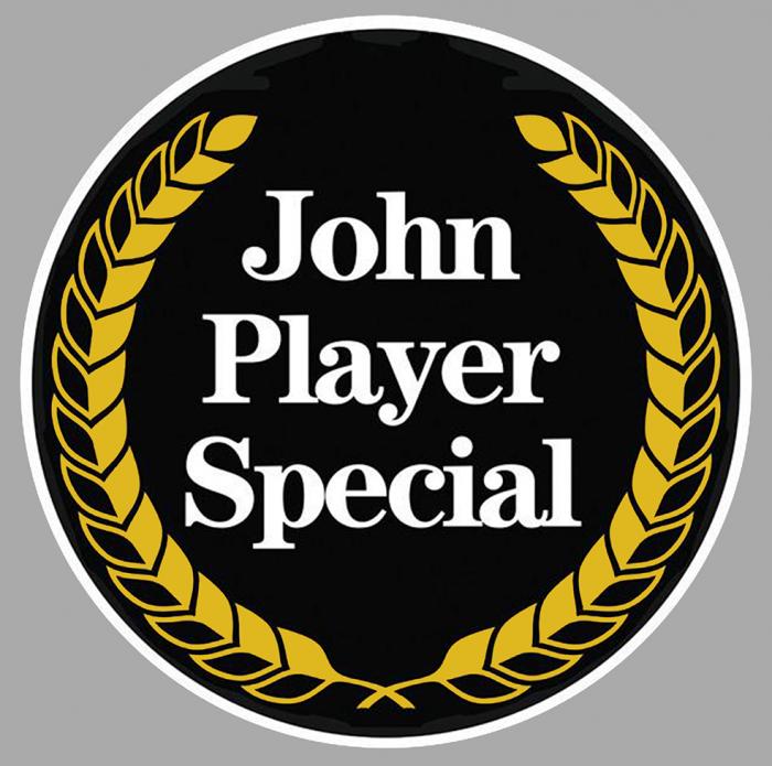 Sticker JOHN PLAYER SPECIAL LOTUS JPS : Couleur Course