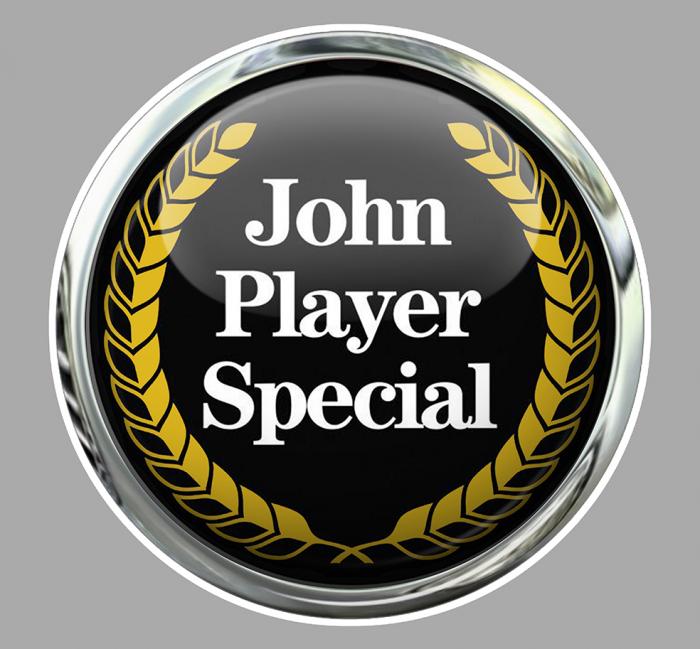 Sticker JOHN PLAYER SPECIAL LOTUS JPS : Couleur Course