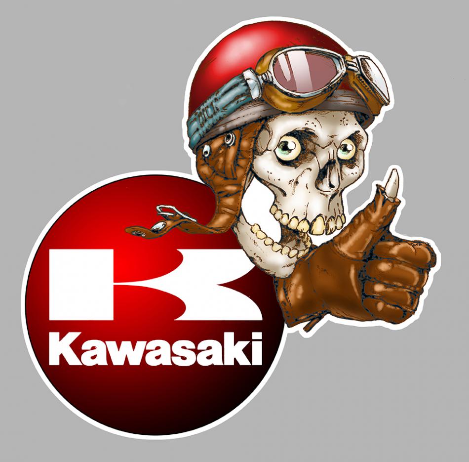 Sticker KAWASAKI : Couleur Course