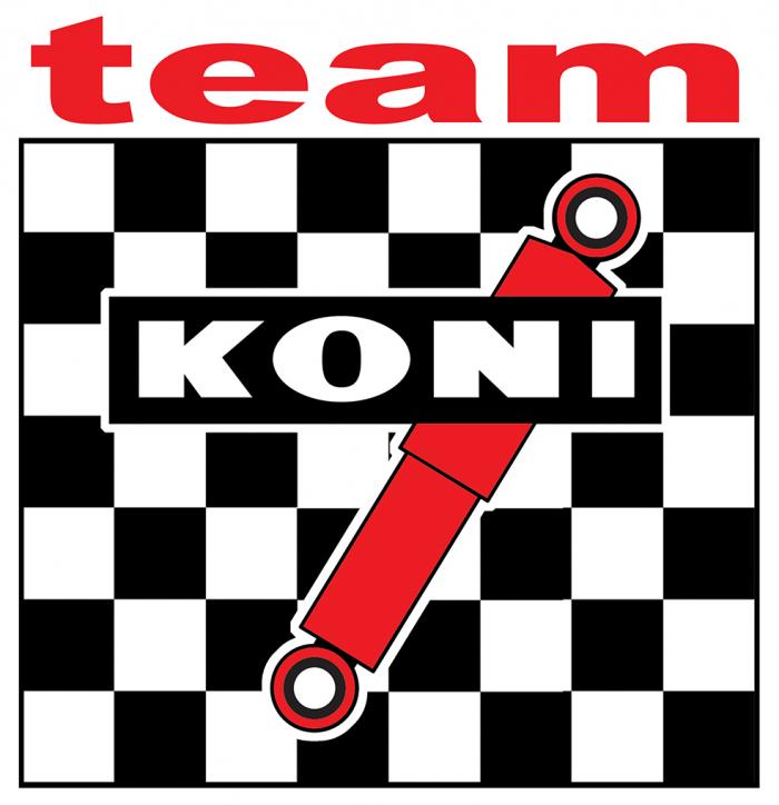 Sticker KONI TEAM : Couleur Course