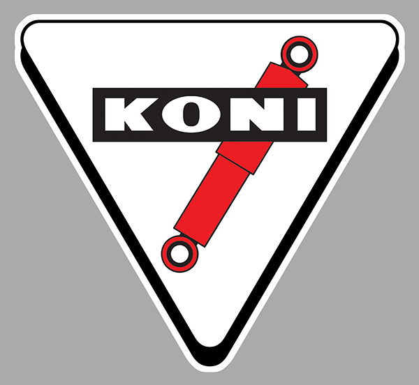 Sticker KONI : Couleur Course