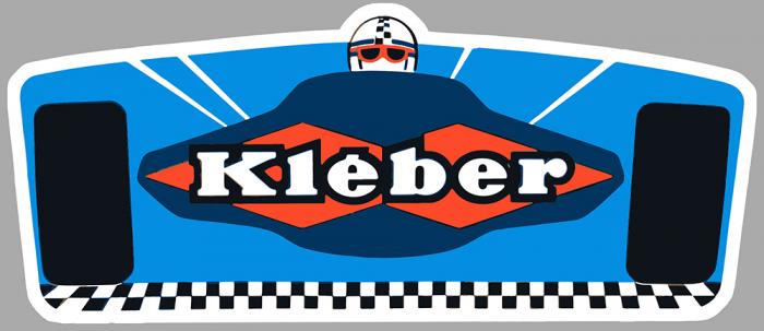 Sticker KLEBER : Couleur Course