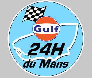 Sticker CIRCUIT LE MANS 24 HEURES : Couleur Course