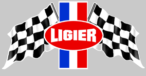 Sticker LIGIER LA026 : Couleur Course