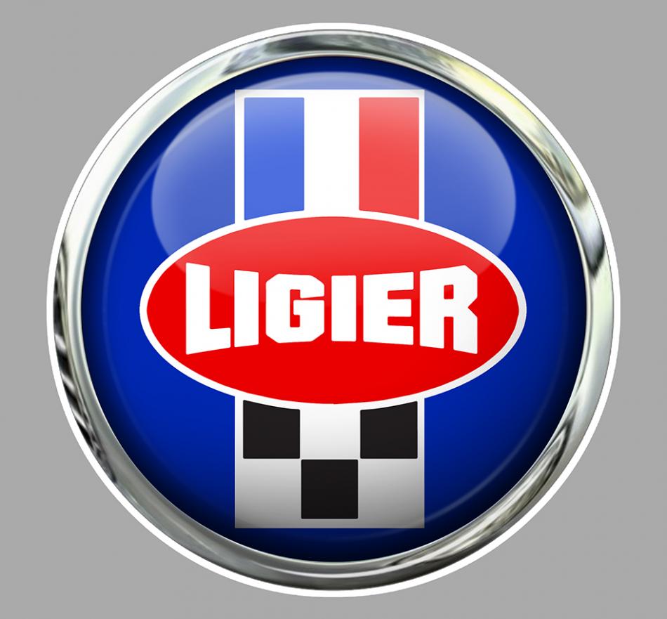 Sticker LIGIER LA074 : Couleur Course