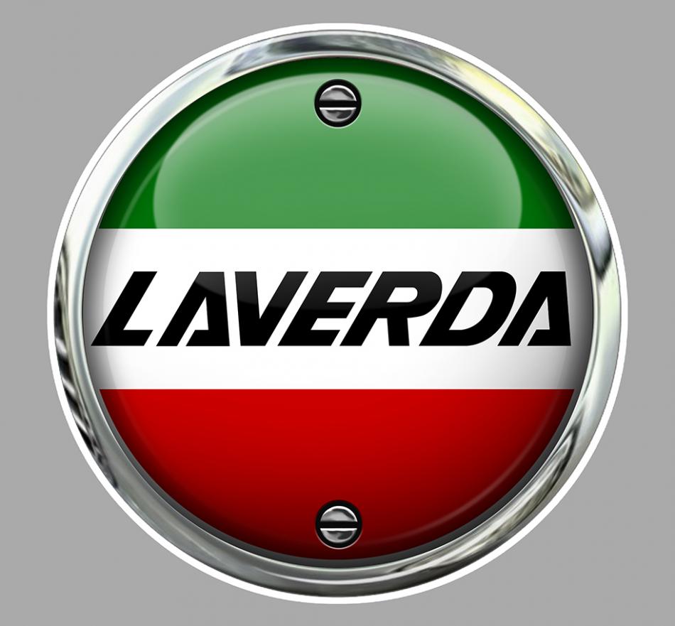 Sticker LAVERDA : Couleur Course