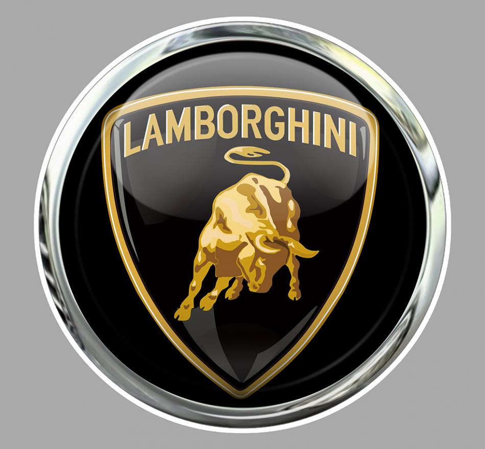 Sticker LAMBORGHINI LA076 : Couleur Course