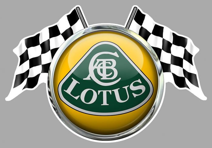 Sticker LOTUS  : Couleur Course