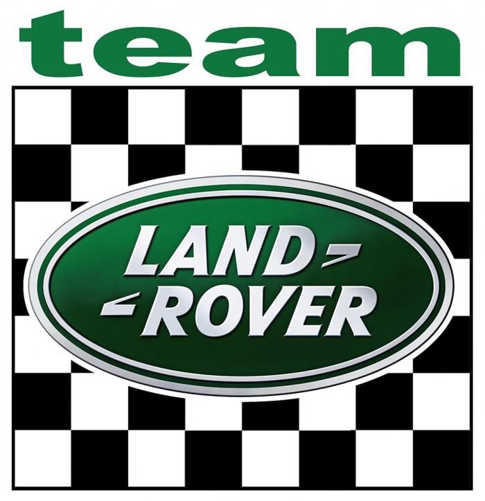 Sticker LAND ROVER TEAM : Couleur Course