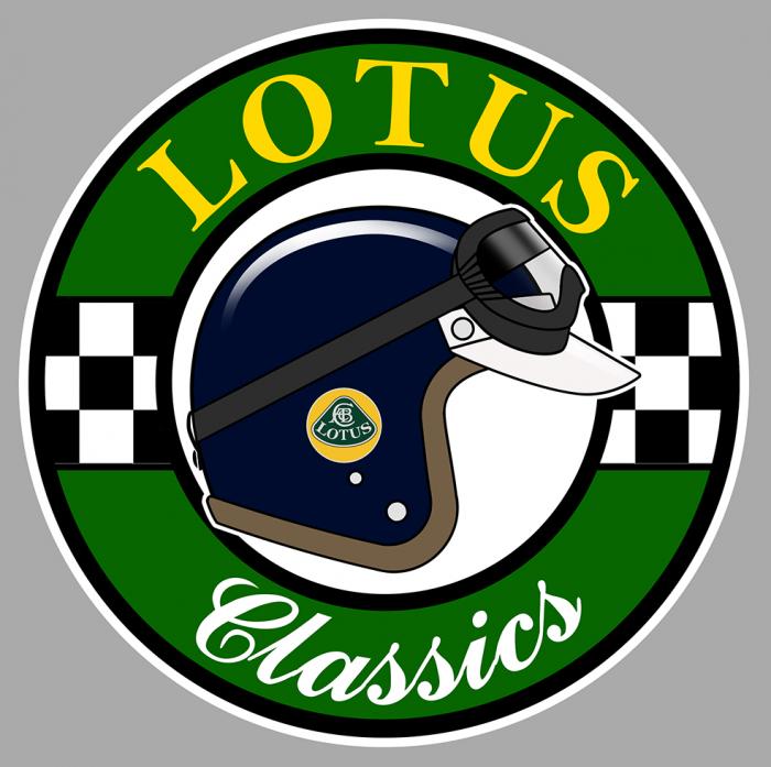 Sticker LOTUS CLASSICS : Couleur Course