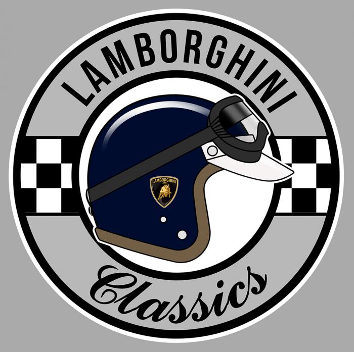 Sticker LAMBORGHINI CLASSICS : Couleur Course