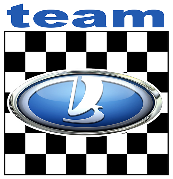 Sticker LADA TEAM : Couleur Course