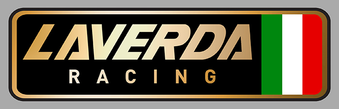 Sticker LAVERDA RACING : Couleur Course